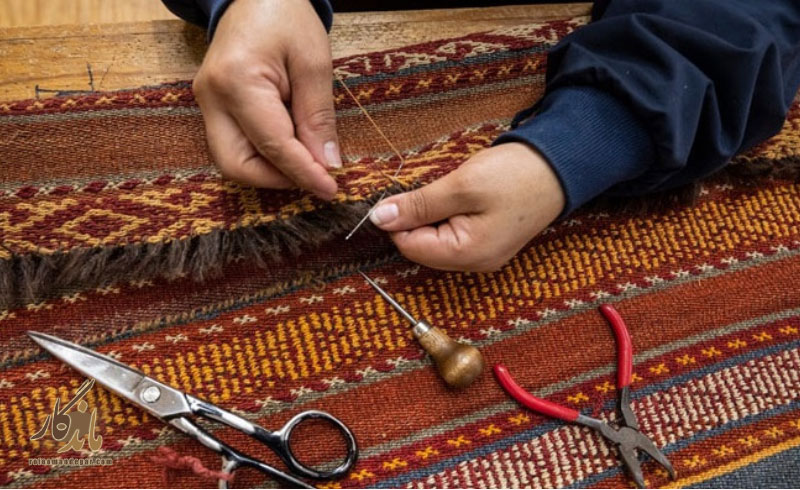 مراحل و فنون رفوگری