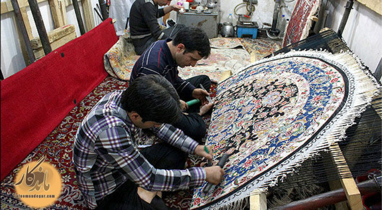 رفوگری قالی های نفیس