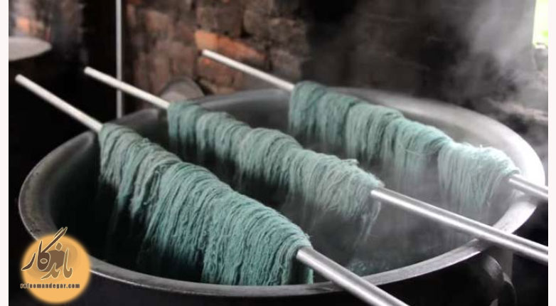 نحوه رنگرزی نخ قالی