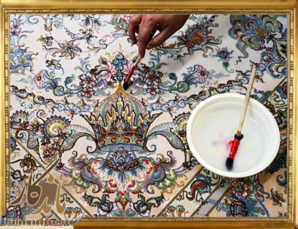 شیوه رنگ ‌برداری فرش دستباف