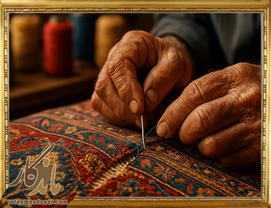 تعمیر و رفو فرش‌های دستباف و نفیس