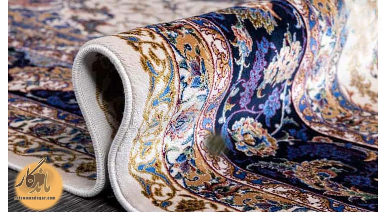 دلایل رنگ دادن فرش ابریشمی