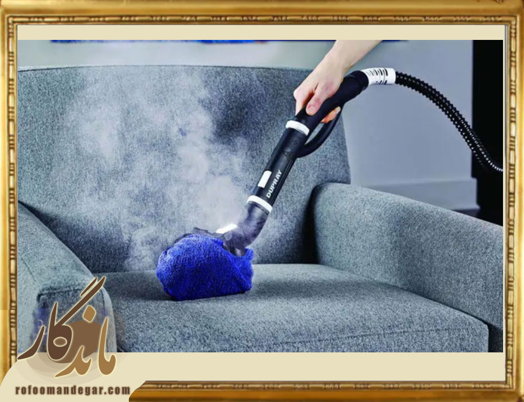 شستن مبل مخمل با بخارشوی