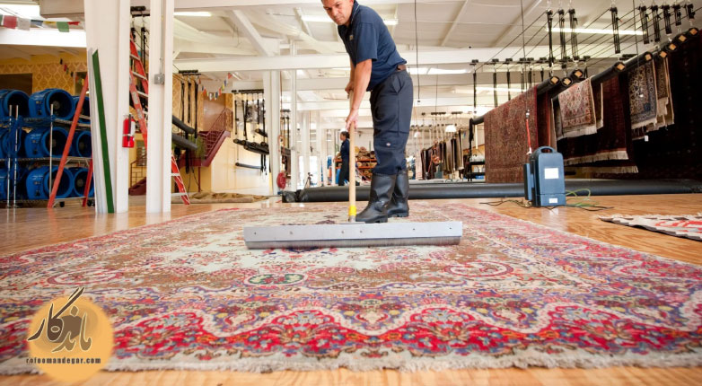 شستشوی فرش در قالیشویی