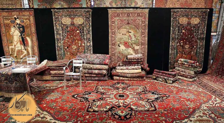 نقش رنگ‌ها در طرح‌های فرش ایرانی