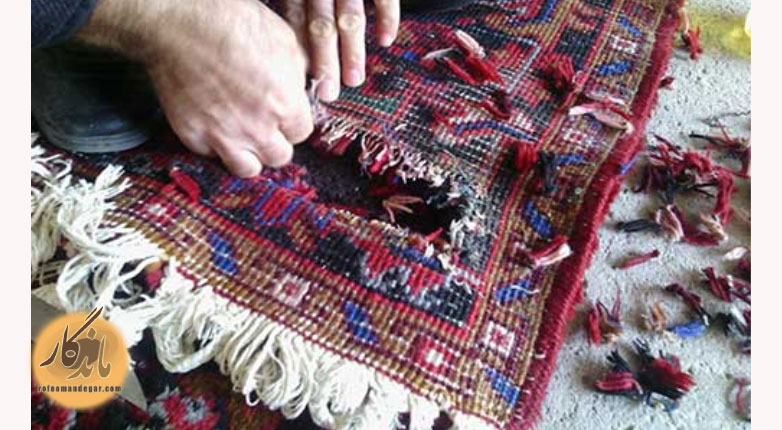 نحوه ترمیم فرش های گرانبها