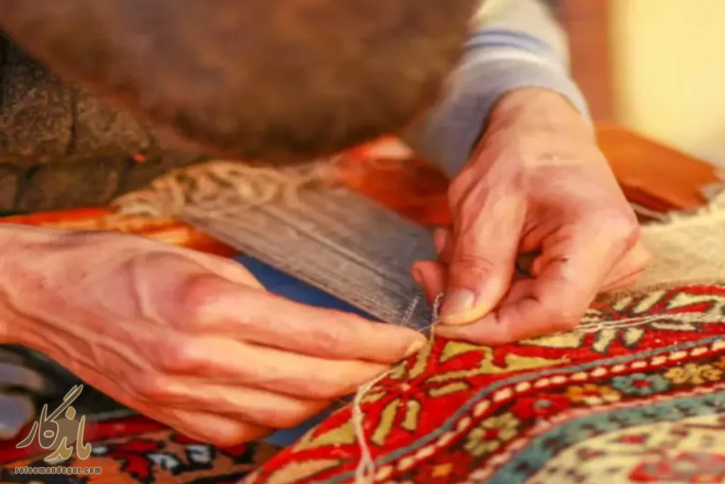 گره فرش دستباف