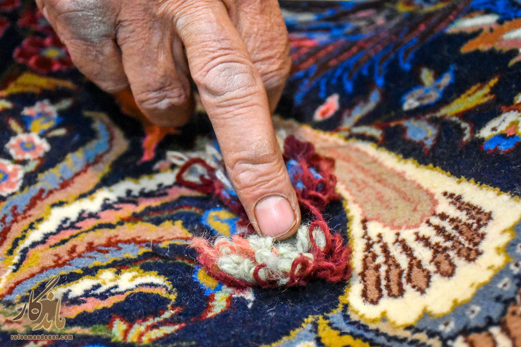 رفوگری فرش جردن